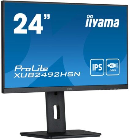 IIYAMA ProLite XUB2492HSN-B5 LED display 61 cm (24") 1920 x 1080 Pixel Full HD Nero (XUB2492HSN-B5)