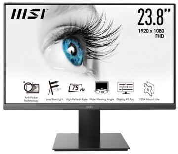 MSI Pro MP241X 60,5 cm (23.8") 1920 x 1080 Pixel Full HD LCD Nero (PRO MP241X)