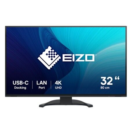 Eizo FlexScan EV3240X-BK Monitor PC 80 cm (31.5") 3840 x 2160 Pixel 4K Ultra HD LCD Nero (EV3240X-BK)