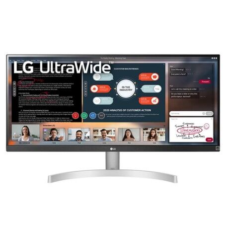 LG 29WN600-W monitor piatto per PC 73,7 cm (29") 2560 x 1080 Pixel UltraWide Full HD LED Argento (29WN600-W)