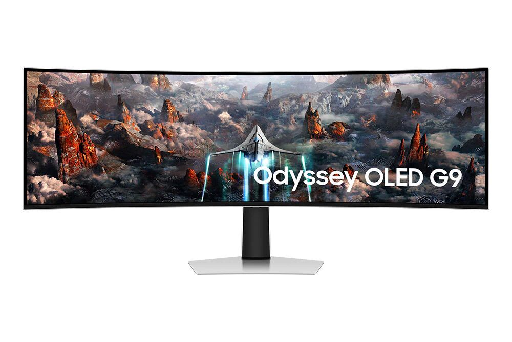 Samsung Odyssey Monitor Gaming OLED G9 - G93SC da 49'' Dual QHD Curvo