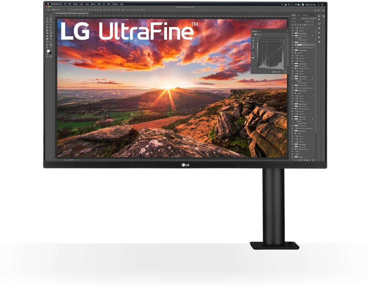 LG 32UN880P-B Monitor PC 81,3 cm (32") 3840 x 2160 Pixel 4K Ultra HD Nero [32UN880P-B.AEU]