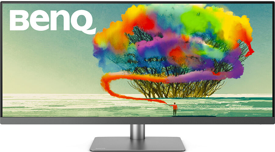 BenQ PD3420Q Monitor PC 86,4 cm (34") 3440 x 1440 Pixel Quad HD LED Grigio [9H.LJHLB.QPE]