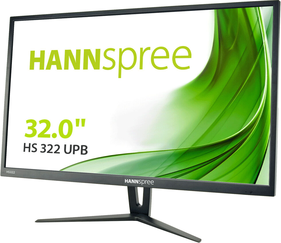 Hannspree HS 322 UPB Monitor PC 81,3 cm (32") 2560 x 1440 Pixel Quad HD LED Nero [HS322UPB]