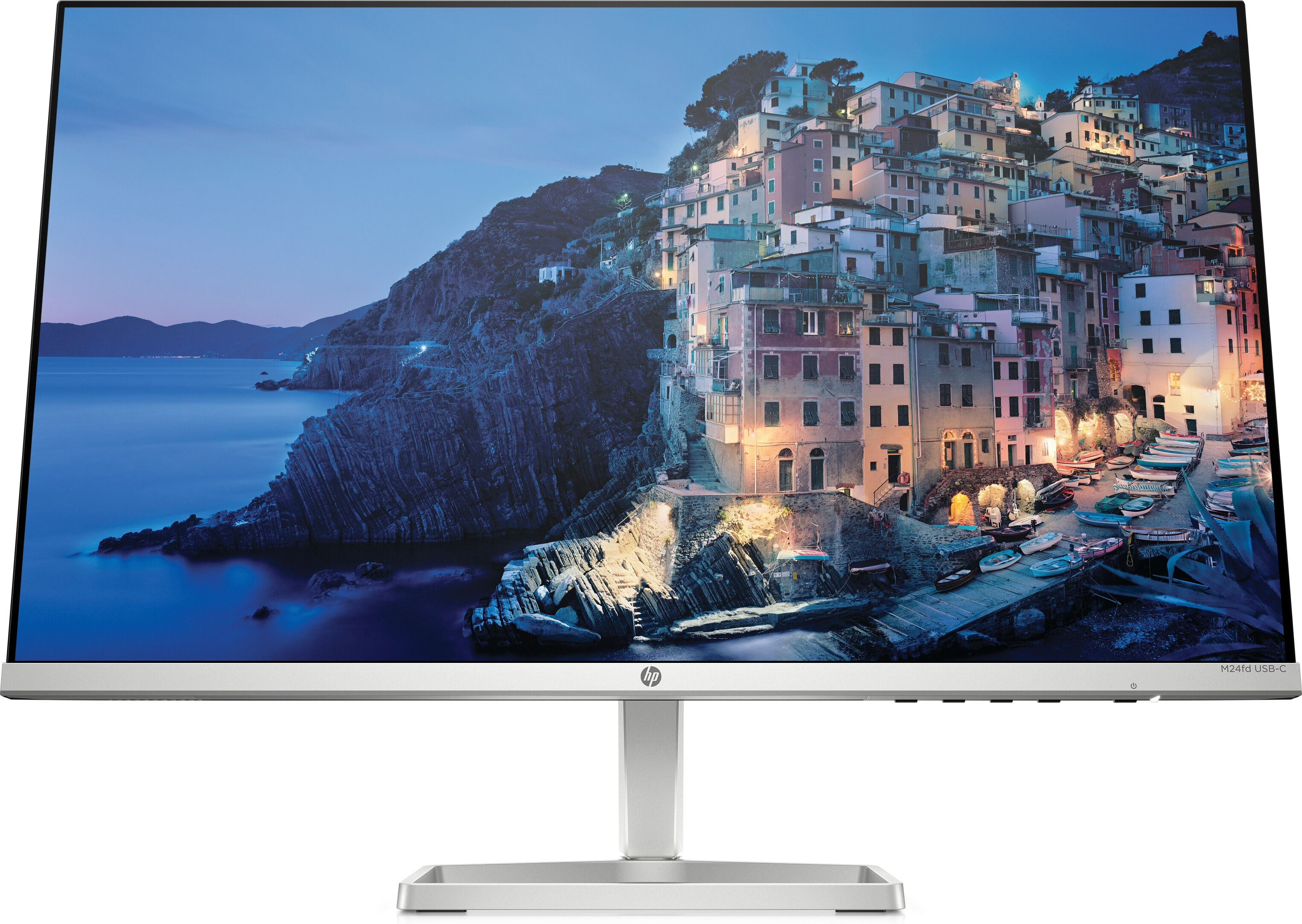 HP M24fd Monitor PC 60,5 cm (23.8") 1920 x 1080 Pixel Full HD LED Argento [474U1E9#ABB]