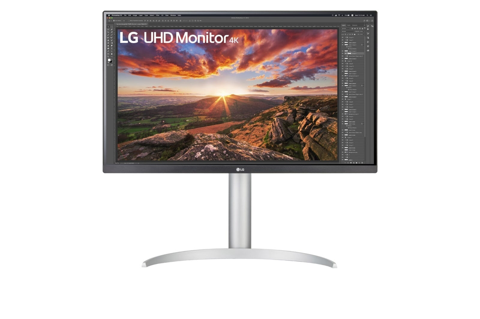 lg 27up85np-w monitor pc 68,6 cm (27) 3840 x 2160 pixel 4k ultra hd led bianco [27up85np-w.aek]