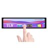 Waveshare 11.9inch Capacitive Touch Control Panel Screen LCD Compatible with Raspberry Pi Jetson Nano PC,320×1480 Resolution (H×V) HDMI Display Port IPS Display Panel Toughened Glass Cover