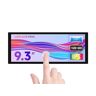 Waveshare 9.3inch Capacitive Touch Display, Compatible with Raspberry Pi,High Brightness, Adjustable Brightness,1600×600, Optical Bonding Toughened Glass Panel, HDMI Interface, IPS,Long bar screen