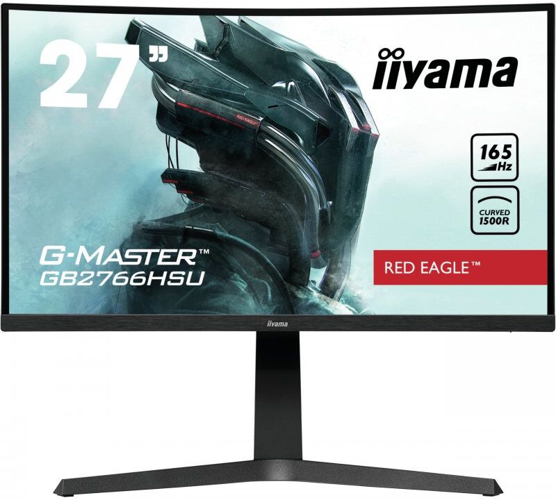 IIYAMA g-master red eagle gb2766hsu-b1 27" led fullhd 165hz freesync premium curvo