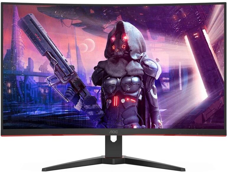 AOC cq32g2se 31.5" led quadhd 165hz freesync premium curvo