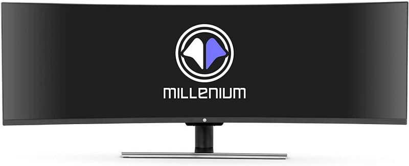 Millenium md49 dqhd 49" qled dqhd 120hz curvo