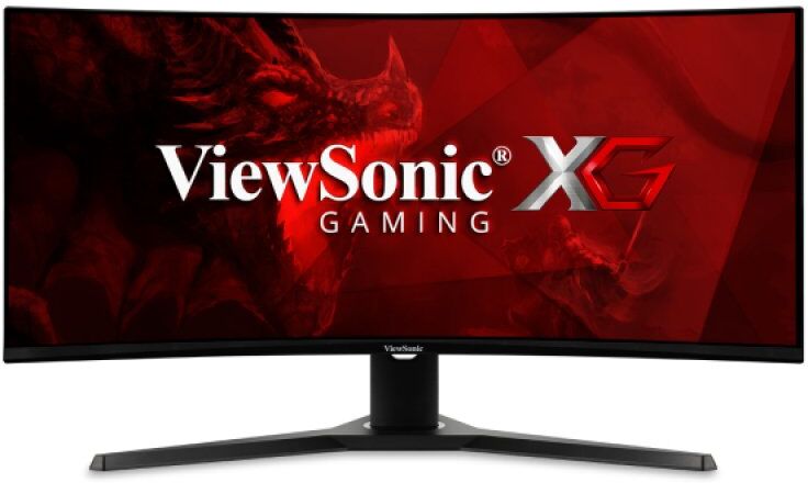 ViewSonic vx series vx3418-2kpc 34" led wqhd 144hz curvo