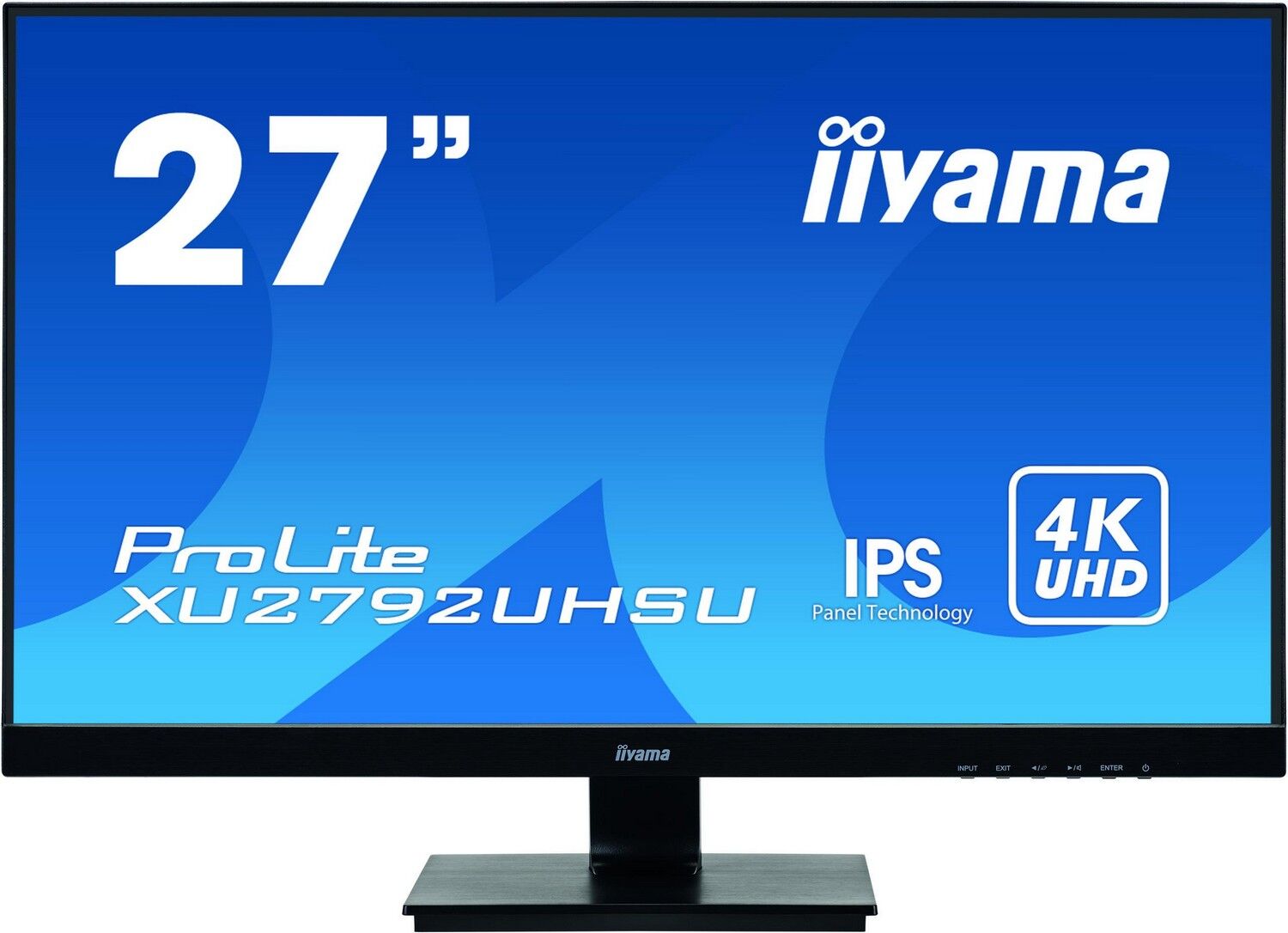 Iiyama Monitor Prolite Xu2792uhsu-b1 Led 27" Ultra Hd 4k (preto) - Iiyama