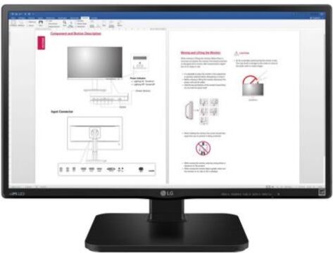 Lg Monitor 24bk450h Lcd 23.8" Full Hd (preto) - Lg