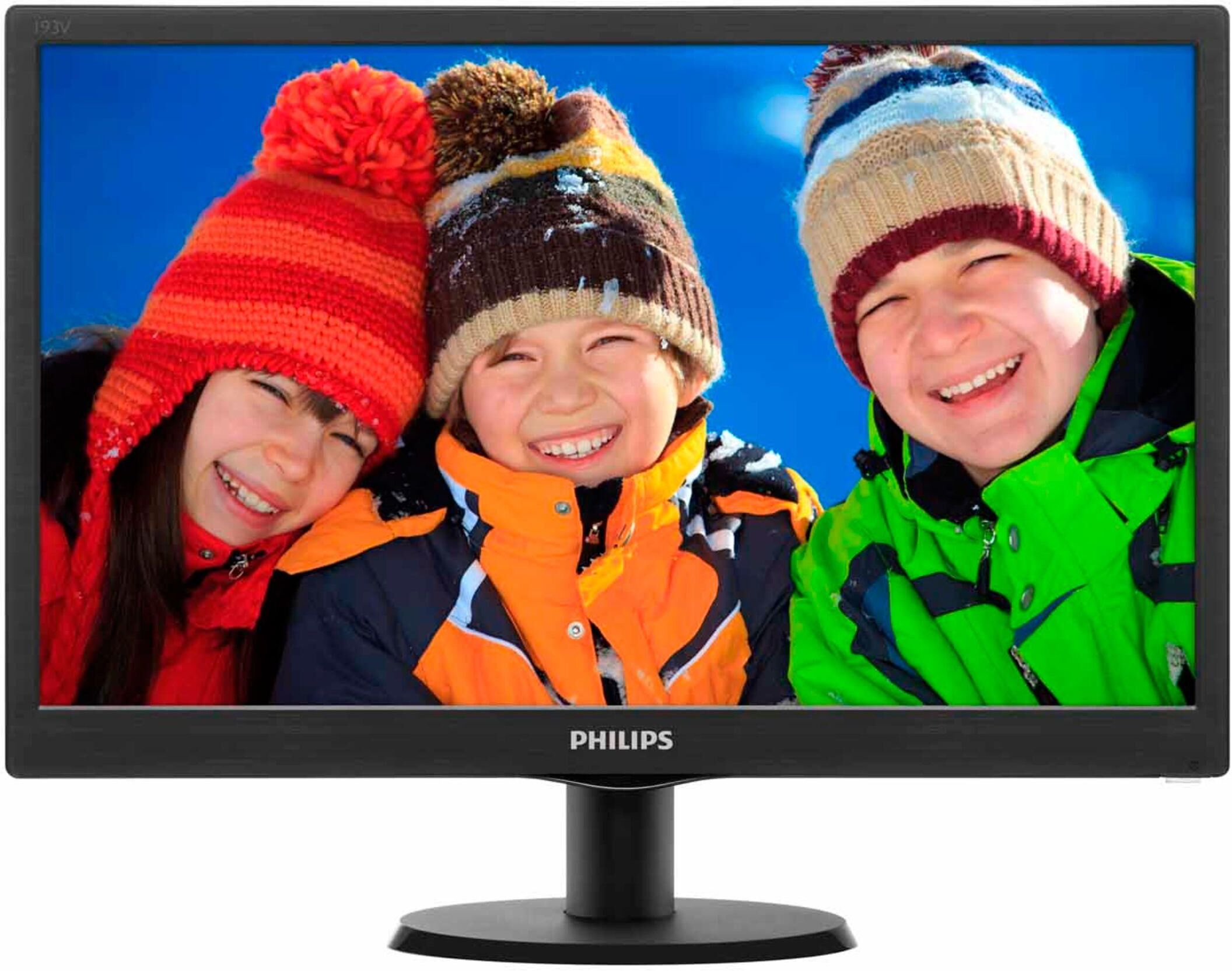 Philips Monitor Lcd Led 18,5" C/ Smartcontrol Lite - Philips