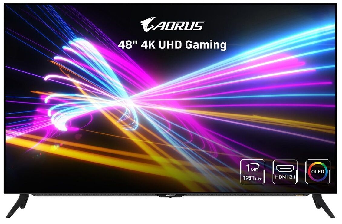 Gigabyte Monitor 47.5" Aorus F048u Oled 4k Uhd 16:9 120hz - Gigabyte