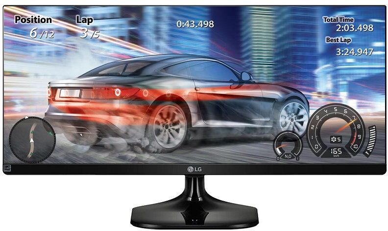 Lg Monitor 25" Full Hd Ips (preto) - Lg 25um58-p