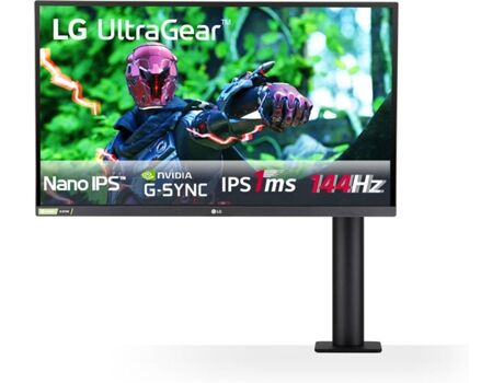 LG Monitor Gaming 27GN880-B (27'' - 1 ms - 144 Hz - AMD FreeSync)