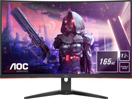 AOC Monitor Curvo Gaming C32G2AE/BK (31.5'' - 1 ms - 165 Hz)