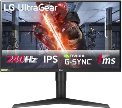 LG Monitor Gaming 27GN750-B (27'' - 1 ms - 240 Hz - G-Sync)