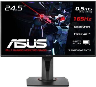 Asus Monitor Gaming VG258QR (24.5'' - 0.5 ms - 165 Hz)