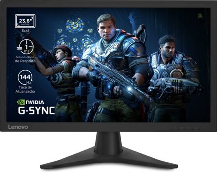 Lenovo Monitor Gaming G24-10 (23.6'' - 1 ms - 144 Hz - NVIDIA G-Sync e AMD FreeSync)