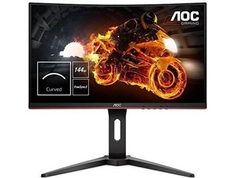 AOC Monitor Gaming Curvo C24G1 (24'' - 1 ms - 144 Hz)