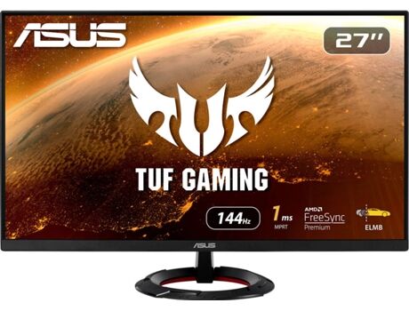 Asus Monitor Gaming TUF VG279Q1R (27'' - 1 ms - 144 Hz - FreeSync)