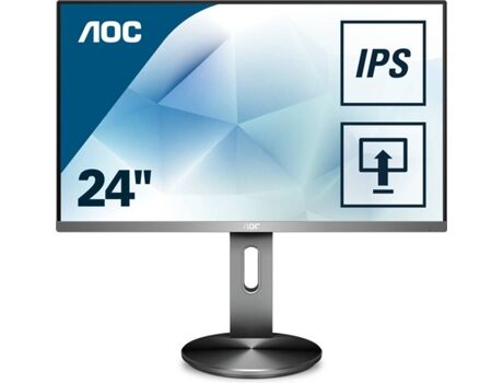 AOC Monitor I2490PXQU/BT (24'' - Full HD - IPS)