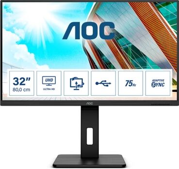 AOC Monitor U32P2CA (31.5'' - 4K Ultra HD - LED)