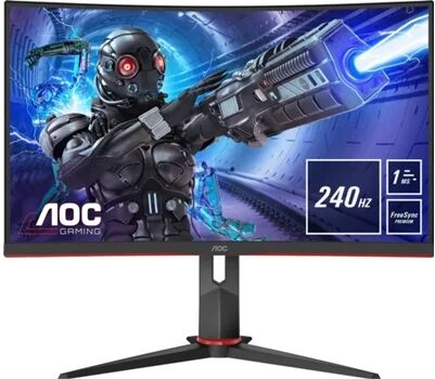 AOC Monitor Curvo Gaming C32G2ZE/BK (31.5'' - 1 ms - 240 Hz)