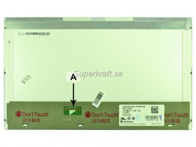 PSA Laptop Skärm 14.0 tum HD+ 1600x900 LED Matte (LTN140KT04)