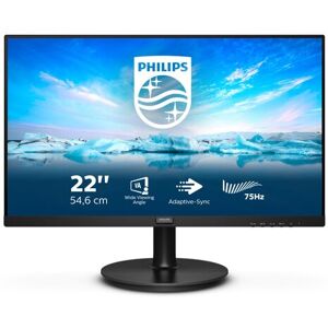 REFURBISHED Philips V Line 222V8LA/00 computer monitor 54.6 cm (21.5") 1920 x 1080 pixels Fu