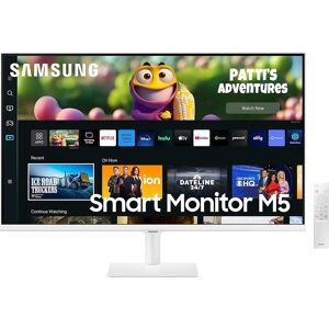 Samsung 27" M50C FHD White Smart Monitor with Speakers & Remote (LS27CM501EUXXU)