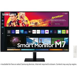 Samsung 32" M70B UHD, USB-C Smart Monitor with Speakers & Remote in Black (LS32BM700UPXXU)