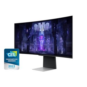 Samsung 34" Odyssey OLED G85SB, 0.1ms, 175Hz Smart Gaming Monitor in Silver (LS34BG850SUXXU)