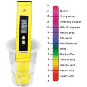 Beauty Decor Protable Digital PH Meter Tester Aquarium Pool Water Wine Urine LCD Pen Monitor