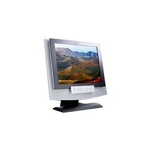 BenQ 15-inch LCD monitor speakers black & silver