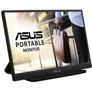 Asus ZenScreen Portable Monitor 15.6" 1080P FHD Laptop Monitor (MB166C) - IPS USB-C Travel Monitor, Flicker-free and Blue Light Filter w/Smart Cover, External Monitor For Laptop & Macbook