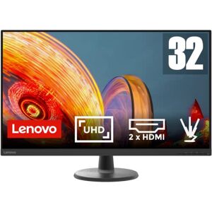 Lenovo D32u-40 32 Inch PC Monitor 4K UHD, 2160p, 60Hz, 5ms, WLED, HDMI, DP