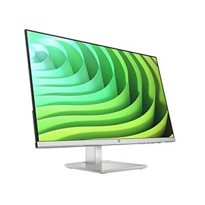 HP 24 Inch FHD Monitor M24h Full HD IPS LED Display Height Adjustable Tilt Adjustable 75hz Refresh Rate 5ms Response Time 1x HDMI, 1 x VGA Low Blue Light Mode Anti-glare Silver