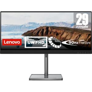 Lenovo L29w-30 29 Inch PC Monitor UW-FHD, 1080p, 90Hz, 6ms, WLED, HDMI, DP