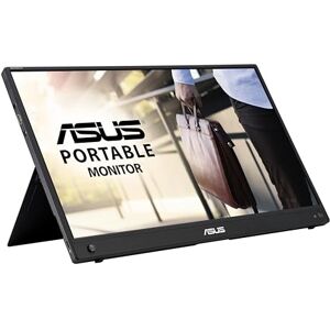 Asus ZenScreen GO Portable Gaming Monitor 15.6" 1080P FHD Laptop Monitor (MB16AWP) - IPS USB-C & HDMI Travel Monitor, Wireless Mirroring w/KickstandExternal Monitor For PC Macbook Phone Switch