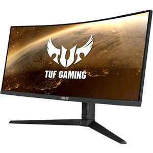 Asus TUF Gaming VG34VQL1B 34” Curved HDR Monitor, WQHD (3440x1440), 165Hz, 1ms, Extreme Low Motion Blur, FreeSync Premium, Eye Care, DisplayPort HDMI USB, Height Adjustable, DisplayHDR 400, Black