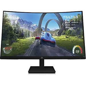 HP X32c Gaming Monitor - LED monitor - curved - 31.5" - 1920 x 1080 Full HD (1080p) @ 165 Hz - VA - 350 cd/m² - 3000:1-1 ms - HDMI, DisplayPort