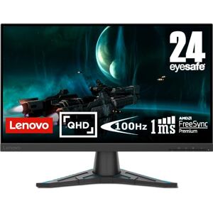 Lenovo G24qe-20 écran plat de PC 60,5 cm (23.8") 2560 x 1440 pixels Quad HD LED Noir