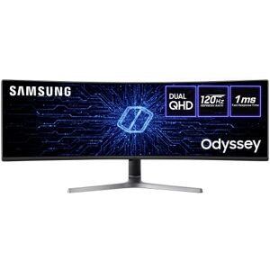 SAMSUNG LC49RG90SSPXXU 49" Curved LED Monitor - Dual WQHD 5120 x 1440, 120Hz, HDMI, Displayport, USB