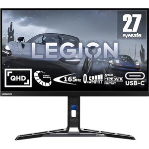 Lenovo Legion Y27h-30 27 Inch Gaming Monitor WQHD, 2160p, 165Hz, 2ms, HDMI, DP, USB AMD Freesync Premium PS, Xbox, PC Screen