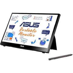 ASUS ZenScreen Ink Portable Gaming Monitor 14" 1080P FHD Laptop Monitor (MB14AHD) - IPS USB-C & HDMI Travel Monitor, 10-point touch and Stylus w/KickstandExternal Monitor For Laptop PC Phone Switch