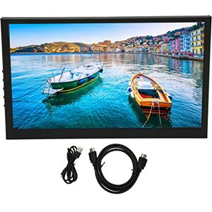 Diyeeni 10.1 in Portable Monitor 4K FHD, Laptop Screen Extender for Travel, 4K HDR Monitor with HDML, Touchscreen Monitor 170 Degree Full View